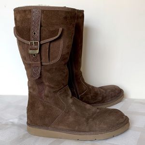 UGG BROWN CARGO BOOTS